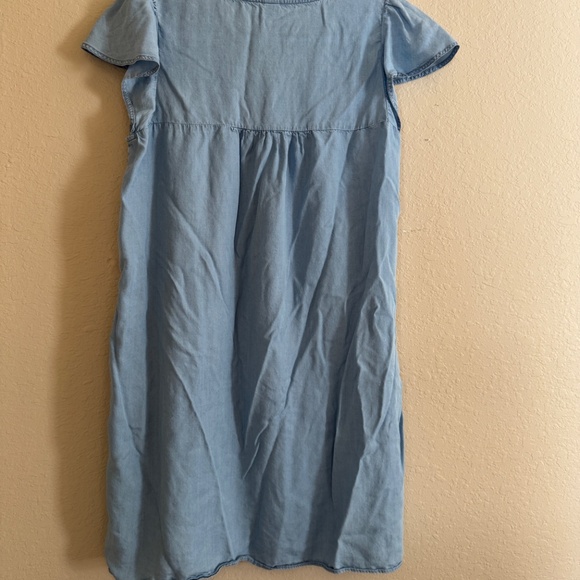 Old Navy size Large Chambray Embroidered Dress - Picture 11 of 11